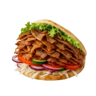 CHICKEN DONER WITH PITTA BREAD