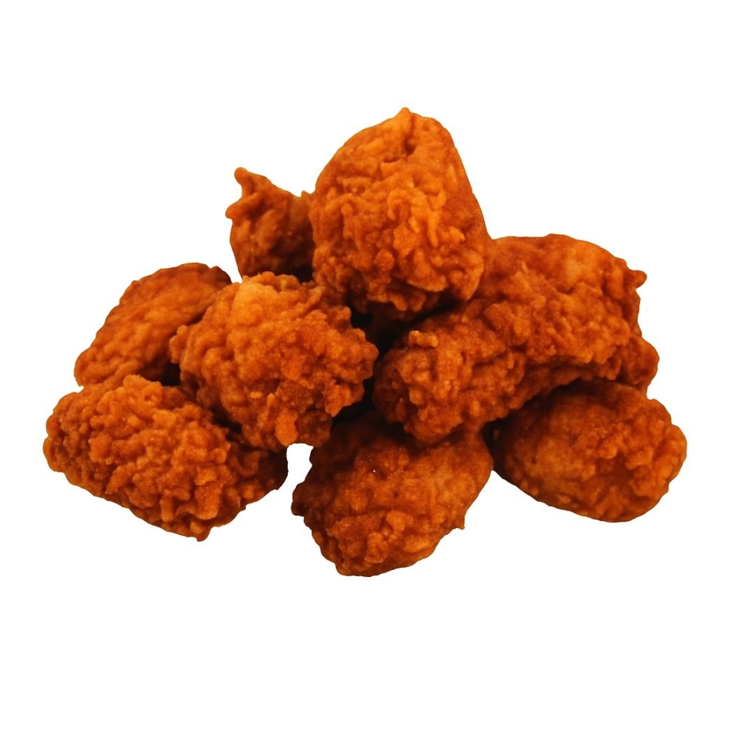 6 Fried Hot Wings