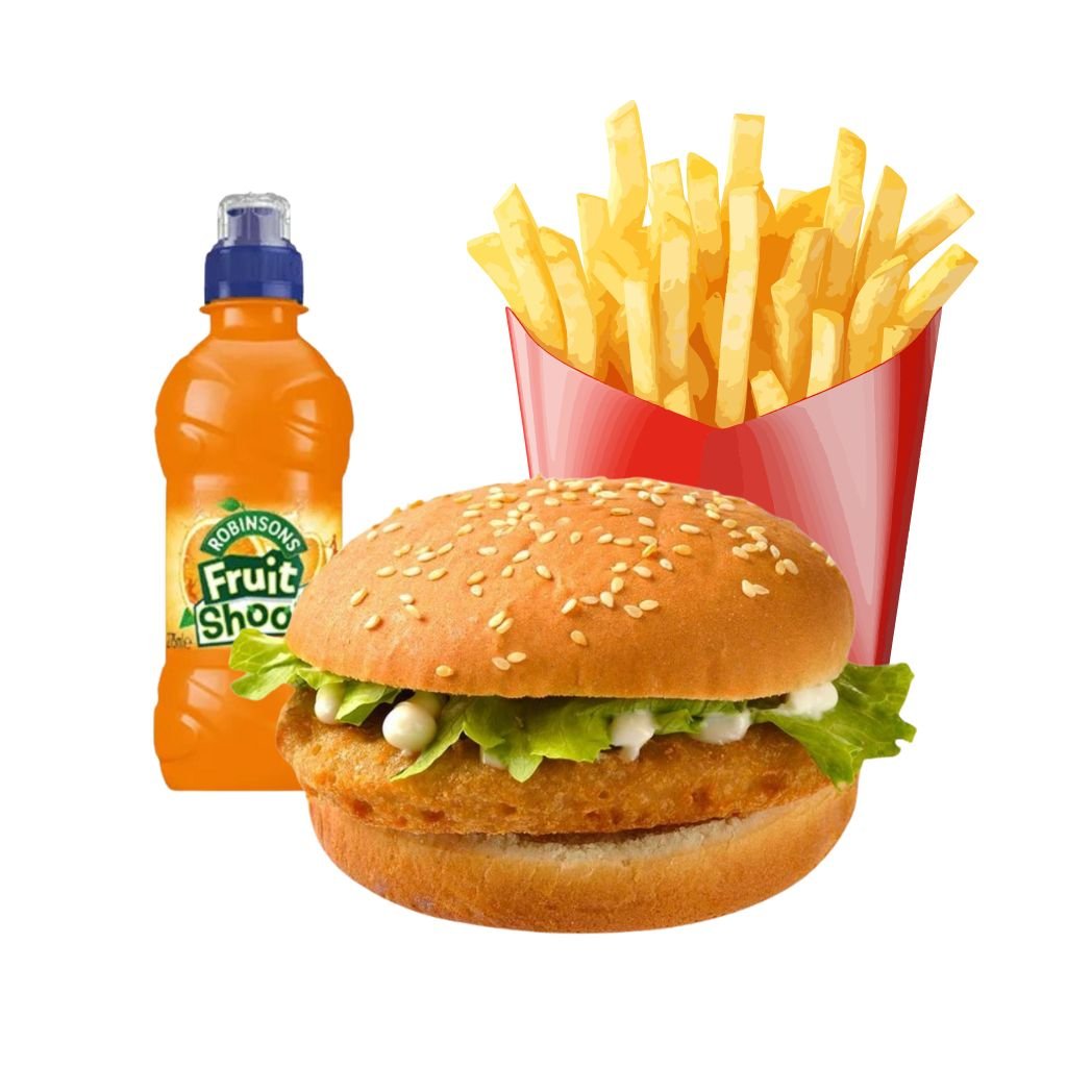 CHICKEN STEAK BURGER 619 KCal