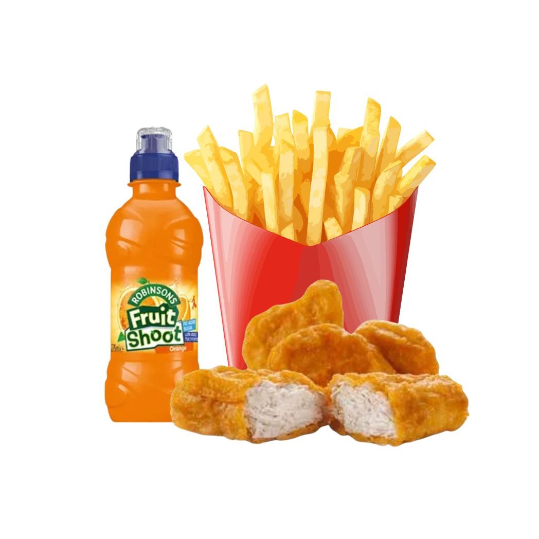 FRIED CHICKEN NUGGETS (5 PCS) 487 KCal