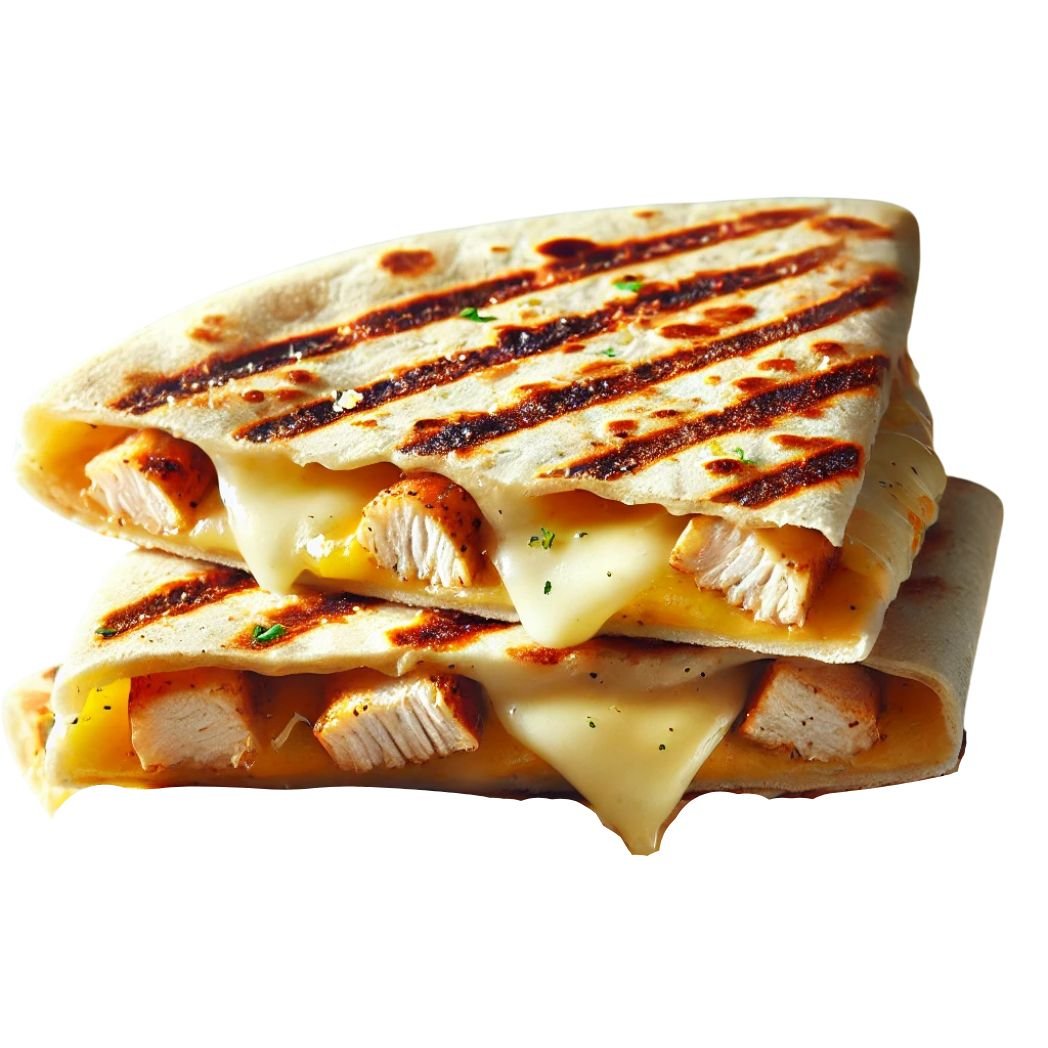 chicken & cheese quesdila