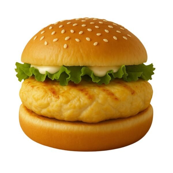chicken steak burger